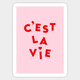 C'est La Vie Sticker